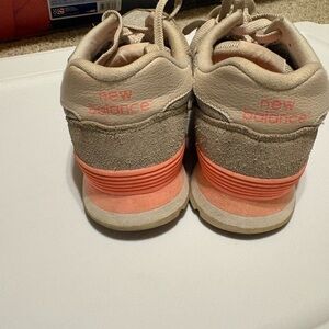 New Balance Women's Sneakers - Coral and Beige